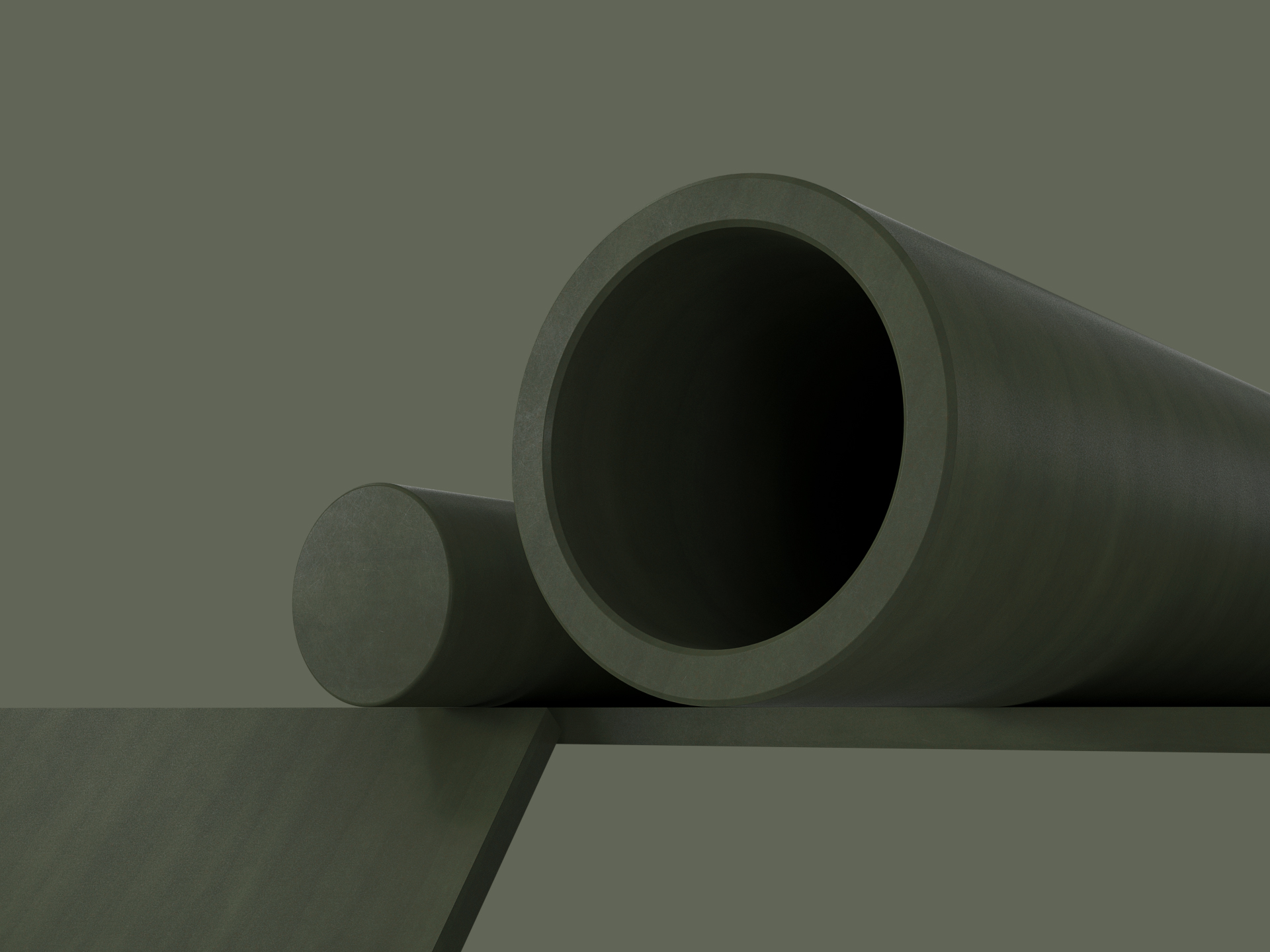 Duratron® DFU7015G PI plastic stock shapes